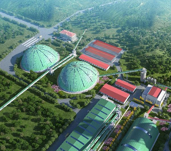 江西德安萬(wàn)年青環(huán)保有限公司，利用德安萬(wàn)年青水泥有限公司水泥熟料生產(chǎn)線協(xié)同處置固體廢物（危險(xiǎn)廢物）項(xiàng)目EPC 總承包工程